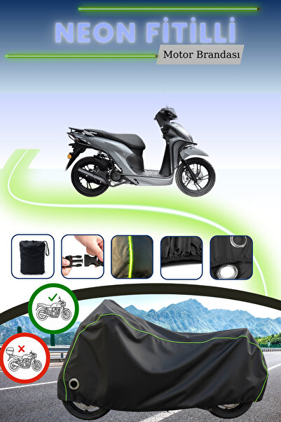 Cemku Fast غطاء محرك متوافق مع نيون فيتيل يوكي تي 9 ستروم 125 باللون الأسود