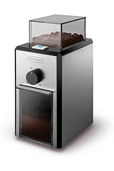 DELONGHİ Professional Coffee Grinder KG89 from De'Longhi, Silver, 110W