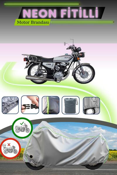 Cemku Fast غطاء دراجة نارية متوافق مع غراي لوك، نيون فيتيل كوبا تشيتا 150R، ذ...