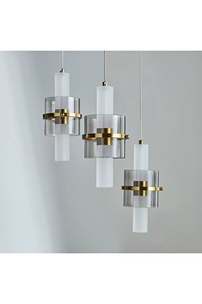 Generic Krish 5-Lights Glass Cluster Pendant Lamp