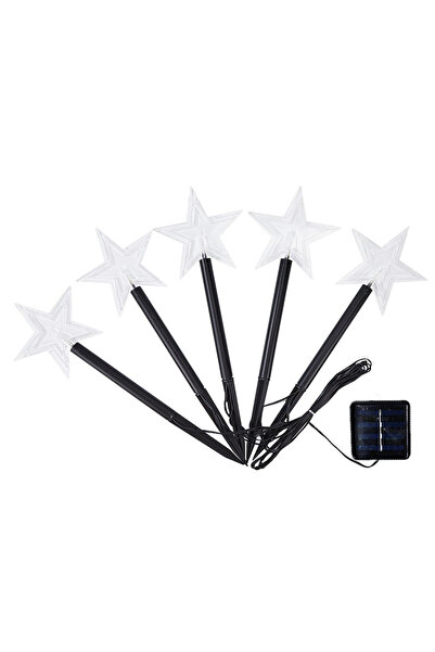 Flippy Set 5 Lampi solare LED de exterior Tip Stea pentru gradina Flippy, 35....