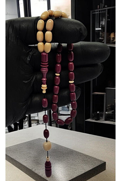 MERCAN-I ALA ORJİNAL BİLARDO TOPUNDAN SİSTEMLİ İMZALI DÖNEM BENZETMESİ KATALİN TESBİHLER