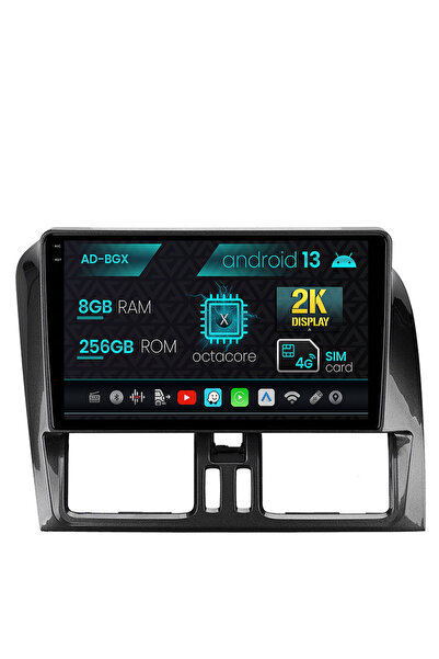 AutoDrop Navigatie Volvo XC60 (2008-2013), Android 13, X-Octa/8GB RAM + 256GB...