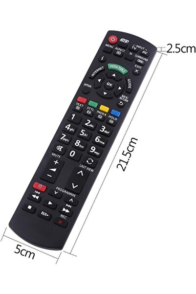 zola Τηλεχειριστήριο γενικής χρήσης, Zola®, 21 x 5 cm, μαύρο