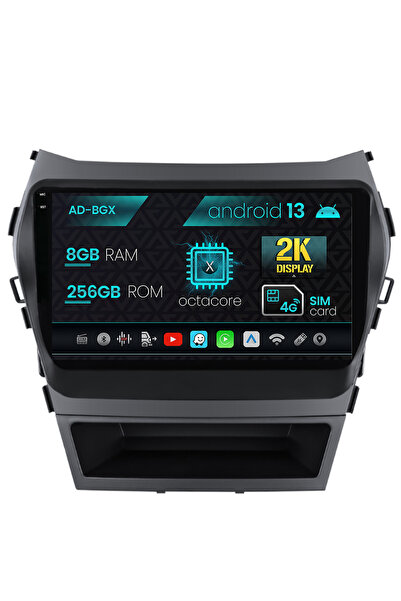 AutoDrop Navigatie Hyundai Santa Fe IX45 (2013-2017), Android 13, X-Octa/8GB ...