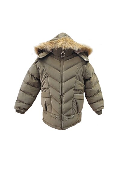 LifeForModa Girl's Plush Lined Detachable Hooded Waterproof Coat 3020