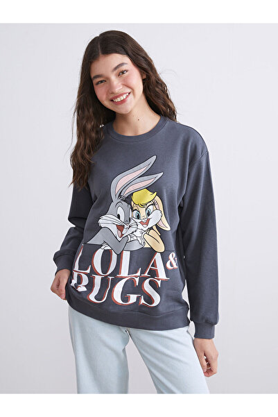 LC Waikiki سترة Azestrend New Season Bugs Bunny مطبوع النسائية السميكة