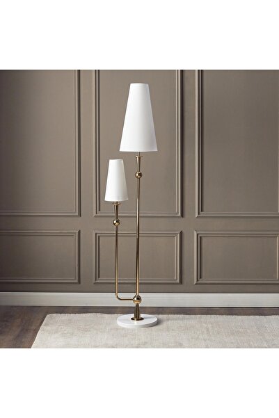 Generic Mystic 2-Light Metal Floor Lamp - 165 cm