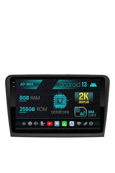 AutoDrop Navigatie Skoda Superb 2 (2008-2015), Android 13, X-Octa/8GB RAM + 2...