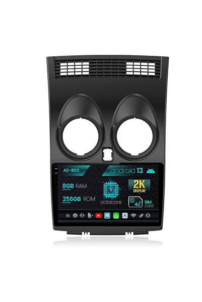 AutoDrop Navigatie Nissan Qashqai (2006-2014), Android 13, X-Octa/8GB RAM + 2...