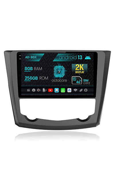 AutoDrop Navigatie Renault Kadjar, Android 13, X-Octa/8GB RAM + 256GB ROM, 9.5"