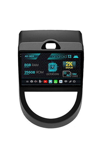 AutoDrop Navigatie Kia Soul (2009-2013), Android 13, X-Octa/8GB RAM + 256GB R...