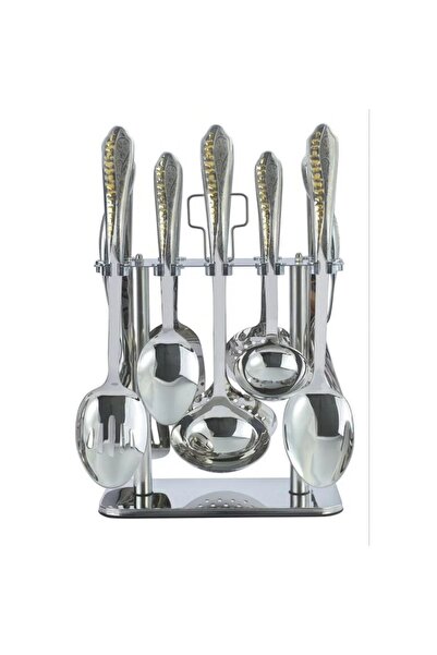 ORIAN مجموعة ملاعق فولاذية مكونة من 13 قطعة