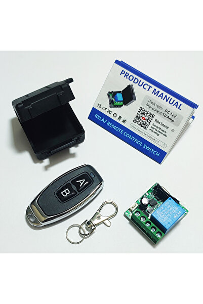 Generic Wireless Remote Switch Relay Receiver Transmitter 433Mhz 1CH Smart Home Universal Remote Control