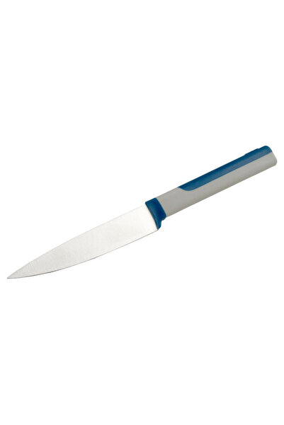 Tasty 678241 Cuțit utilitar, mâner moale, 11,5 cm, oțel inoxidabil, albastru