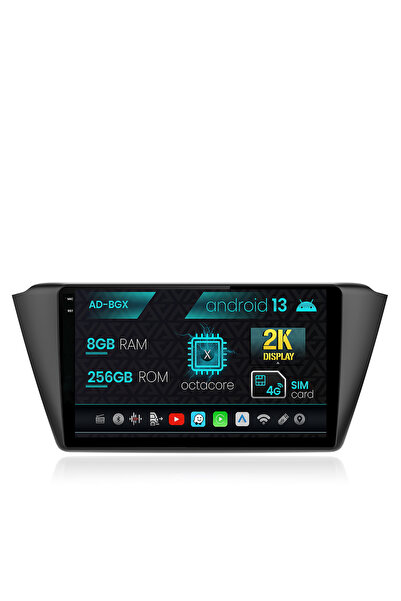 AutoDrop Navigatie Skoda Fabia (2015+), Android 13, X-Octa/8GB RAM + 256GB RO...
