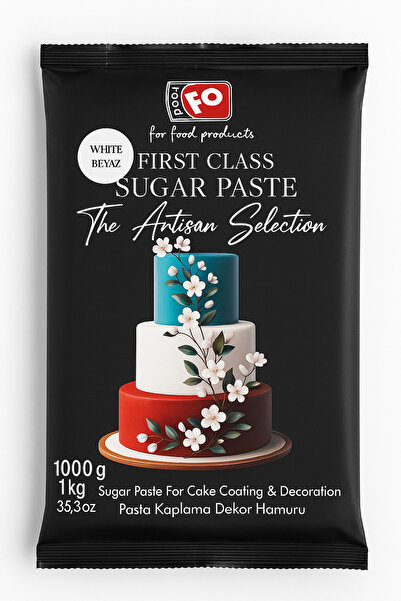 FO Şeker Hamuru Beyaz 1 kg