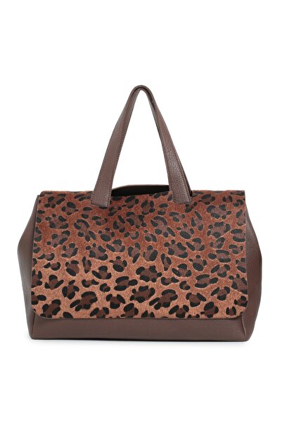 OEM Women's brown leopard print bag