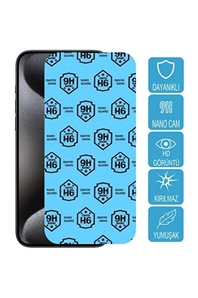 TAHTAKALETEKNİK Samsung Galaxy S20 Plus SM-G985 Ekran Koruyucu Nano Kırılmaz Cam