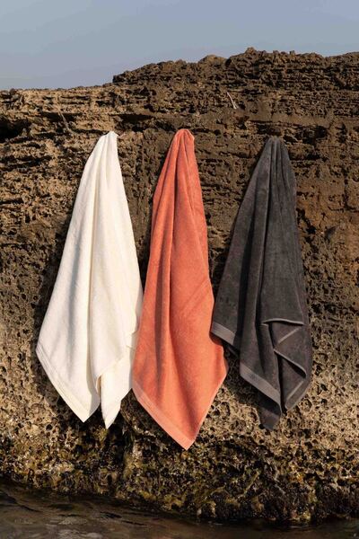 JOJOMIA Calida Bath Towel Salmon 80X150