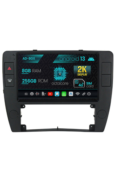 AutoDrop Navigatie Volkswagen Passat B5/5.5 (1996-2005) Android 13, Z-Octa/8G...