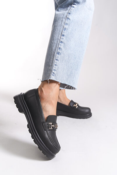 Riccon Women's Loafer 0012500 Black