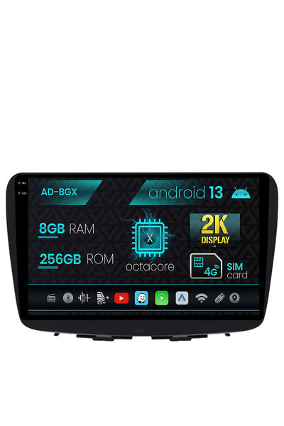 AutoDrop Navigatie Suzuki Baleno, Android 13, X-Octa/8GB RAM + 256GB ROM, 9.5"