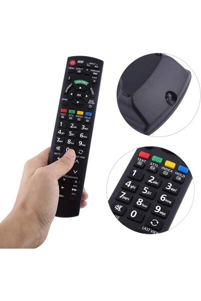 zola Universal remote control, Zola®, 21 x 5 cm, black