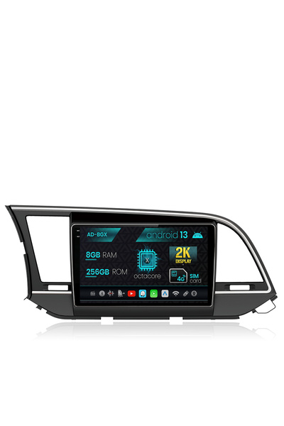 AutoDrop Navigatie Hyundai Elantra (2015-2018), Android 13, X-Octa/8GB RAM + ...