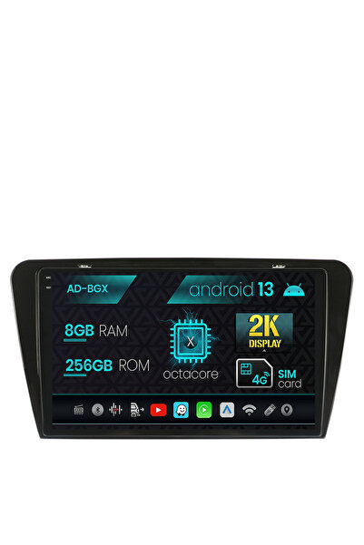 AutoDrop Navigatie Skoda Octavia 3 (2013-2018), Android 13, X-Octa/8GB RAM + ...