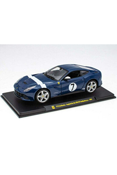 BBURAGO Ferrari F 12 Berlinetta inspired by the 250 GT berlinetta 1961 with plexiglass showcase - 1/24 Bbura