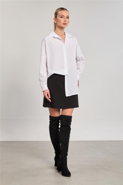 BARRELS AND OIL Women's Long Sleeve Shirt - White