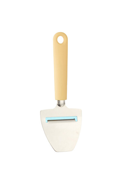 Brabantia Cuțit de brânză Tasty+ 1003306, Lamă lustruită cu ultrasunete, Oțel inoxidabil, Galben