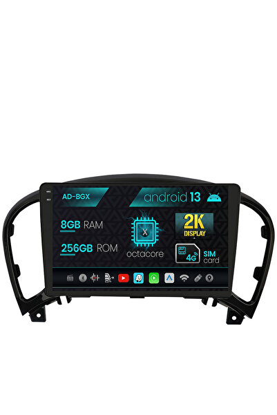 AutoDrop Navigatie Nissan Juke (2010-2015), Android 13, X-Octa/8GB RAM + 256G...