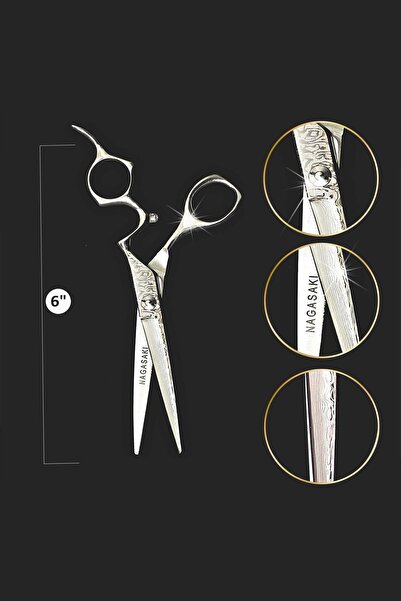 Nagasaki PRODİVA KUAFÖR SALONLARI İÇİN SAÇ KESİM MAKASI 64 No