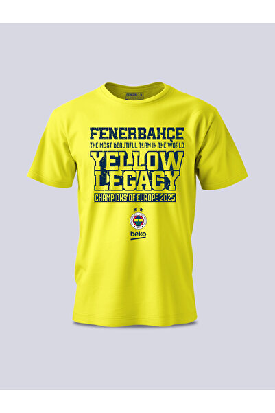 Fenerium BASKET ŞAMPİYONLUK YELLOW LEGACY TSHI