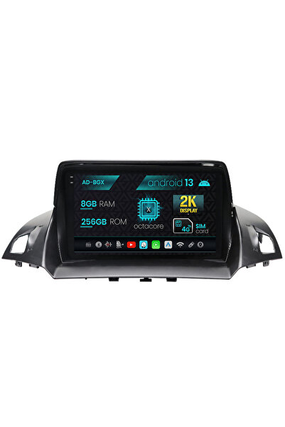 AutoDrop Navigatie Ford Kuga/C-Max (2013-2018), Android 13, X-Octa/8GB RAM + ...