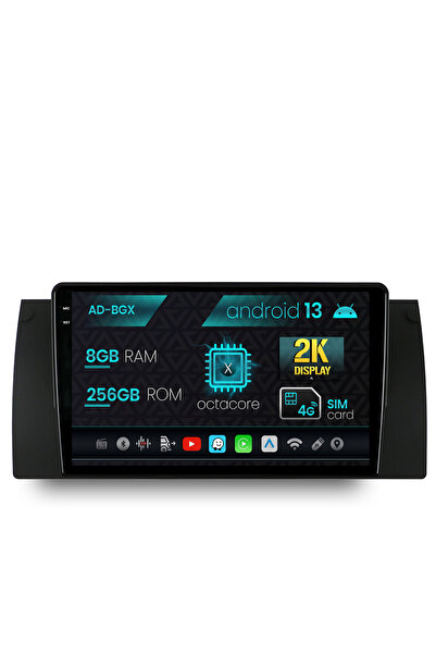 AutoDrop Navigatie BMW E39/E53/E38, Android 13, X-Octa/8GB RAM + 256GB ROM, 9.5"