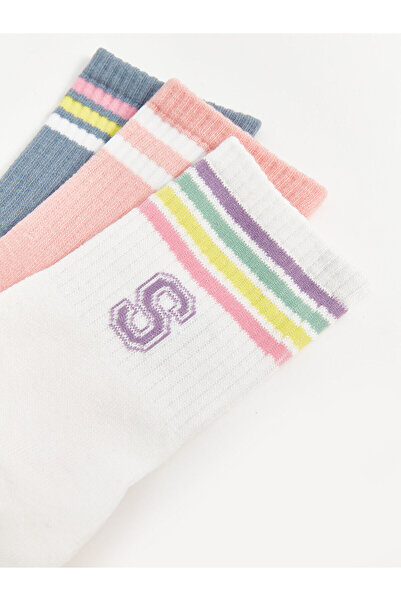 LC Waikiki New Season Printed Women's Socks 3-Pack