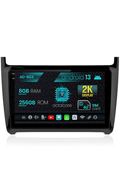 AutoDrop Navigatie Volkswagen Polo (2014+), Android 13, X-Octa/8GB RAM + 256G...