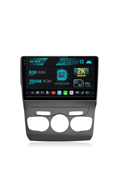 AutoDrop Navigatie Citroen C4L (2011-2016), Android 13, X-Octa/8GB RAM + 256G...