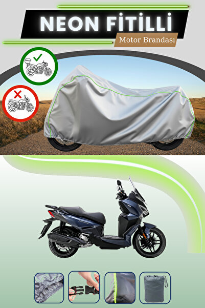 Cemku Shade حقيبة خلفية رمادية متوافقة مع قماش نيون فليت المتوافق مع دراجة نا...