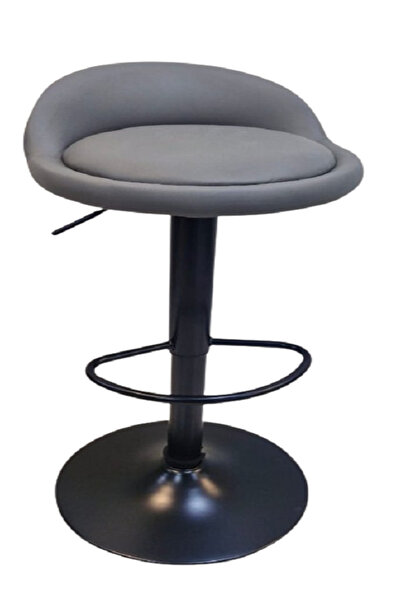 rexa Contemporary Adjustable Bar Stool with Backrest and Footrest