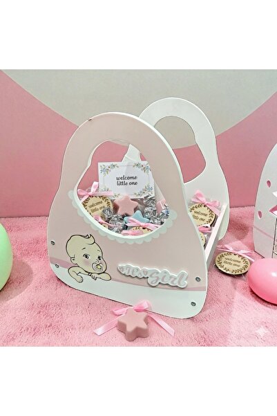 seasons box سلة هدايا للمولودة الجديدة - توزيعات مواليد بنات