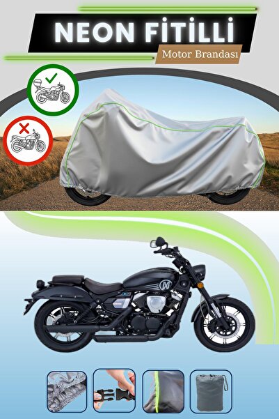 Cemku Shade حقيبة خلفية رمادية متوافقة مع قماش نيون فايتل مونديال 250 نيفادا ...