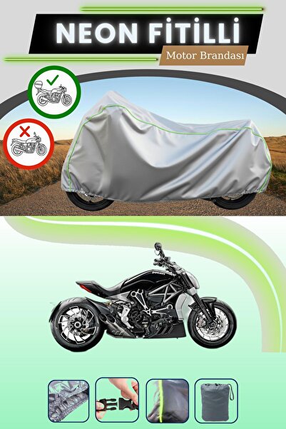 Cemku Shade حقيبة خلفية باللون الرمادي النيون قماش مجدّل متوافقة مع دراجة دوك...