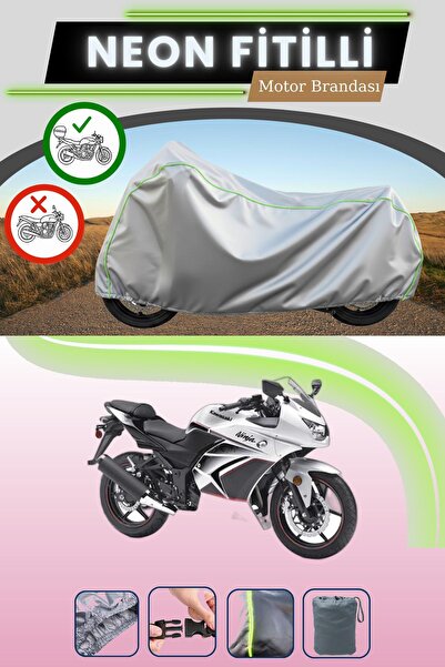 Cemku Shade حقيبة خلفية رمادية متوافقة مع قماش نيون فليت المتوافق مع دراجة نا...