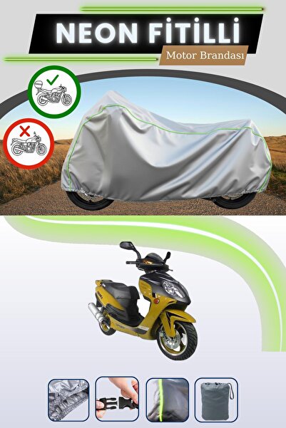 Cemku Shade حقيبة خلفية رمادية متوافقة مع قماش نيون فايتي يوكي YK150T-20 المت...