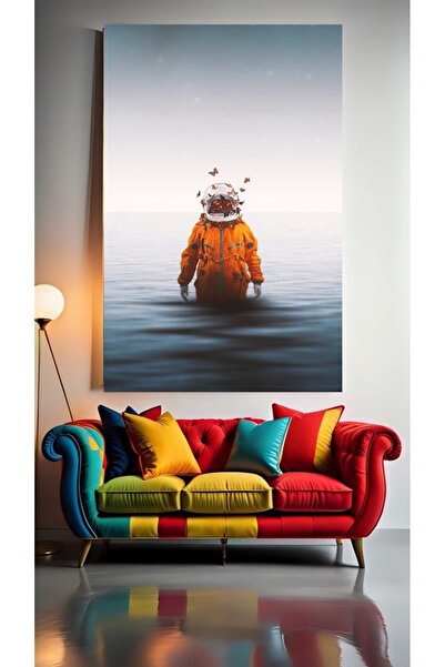 özkacar KURTULAN DALGIÇ V1 Tablou pe pânză pentru decorarea casei, perete, sa...