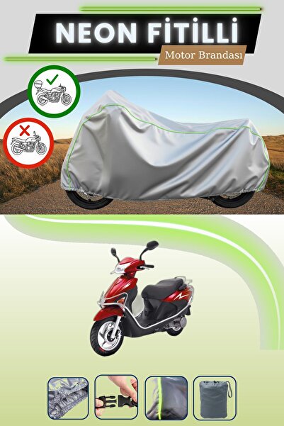 Cemku Shade حقيبة خلفية رمادية متوافقة مع قماش نيون فيتيل كوبا ماتريكس 150 ال...